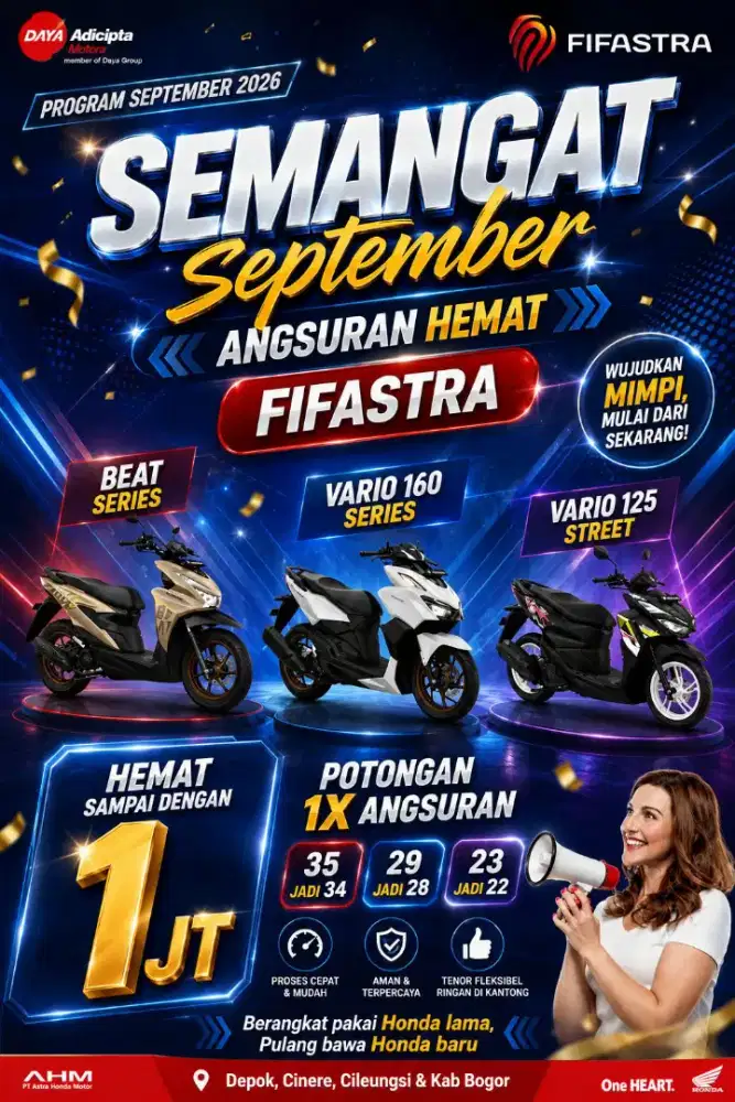 Lowongan sales motor honda