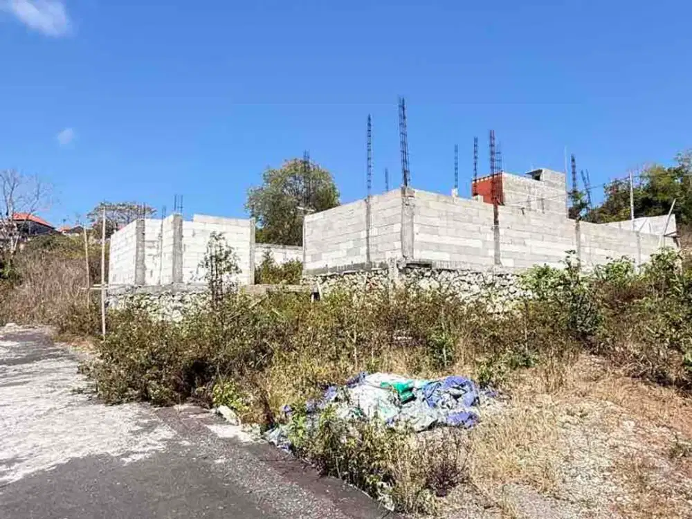 DIJUAL TANAH BONUS BANGUNAN VILLA SETENGAH JADI – KUTUH, KUTA SELATAN, BALI