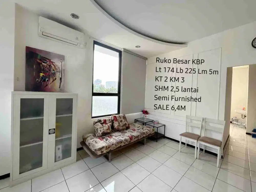 LANGKA! Ruko BESAR KBP