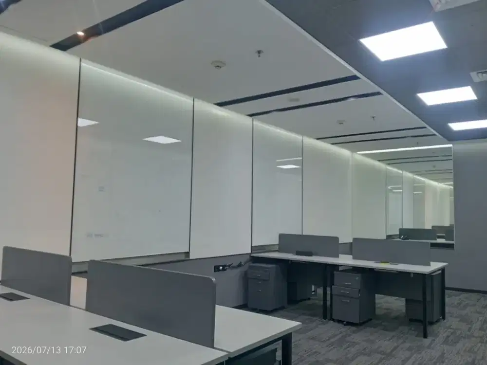 Sewa Kantor Cyber 2 Tower Kuningan Luas 515 m2 Siap Huni
