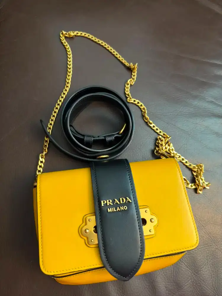 Prada cahier crossbody belt bag