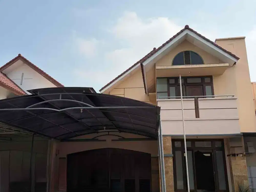 rumah termurah di alam sutera harmoni semi furnish hadanya selatan lokasi bagus banget