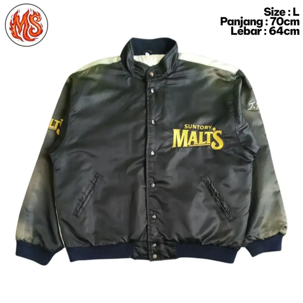 Jaket varsity SUNTORY MALT'S
