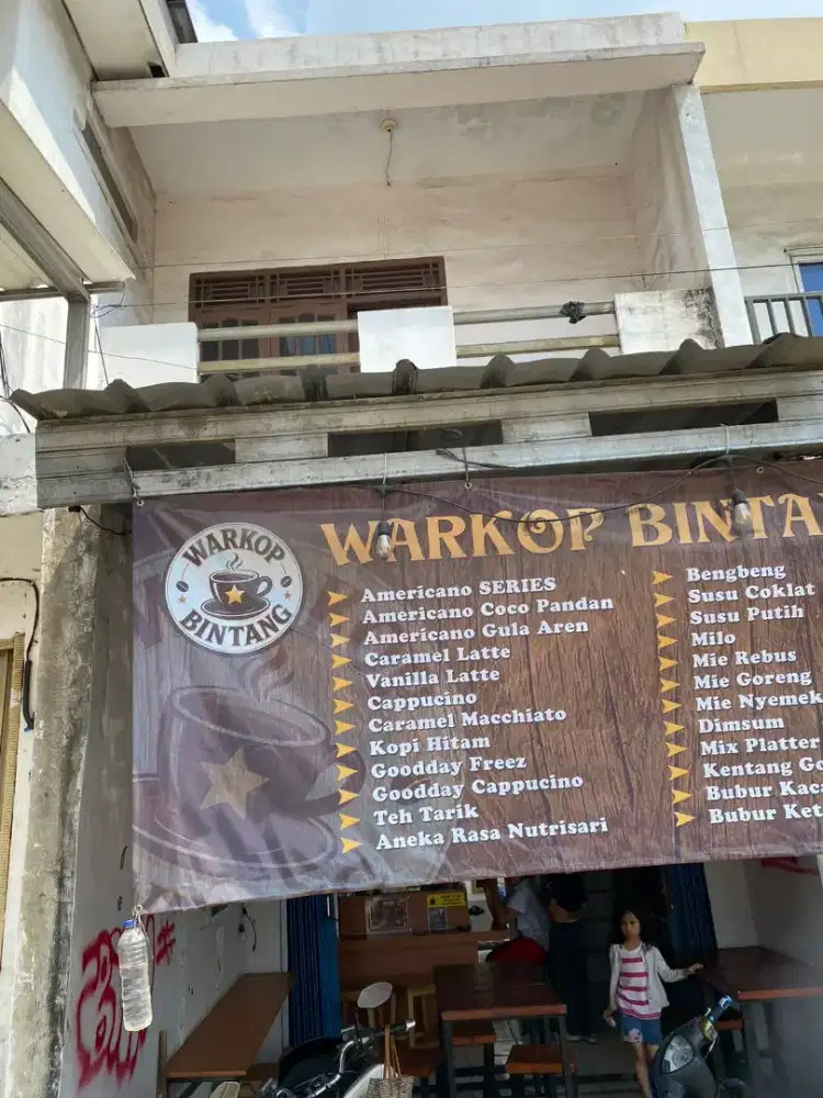 Over tempat usaha warkop