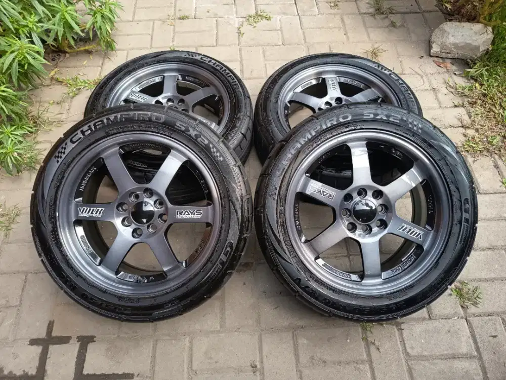 Te37 R16 like new cck livina avanza jazz yaris vios city civic lancer