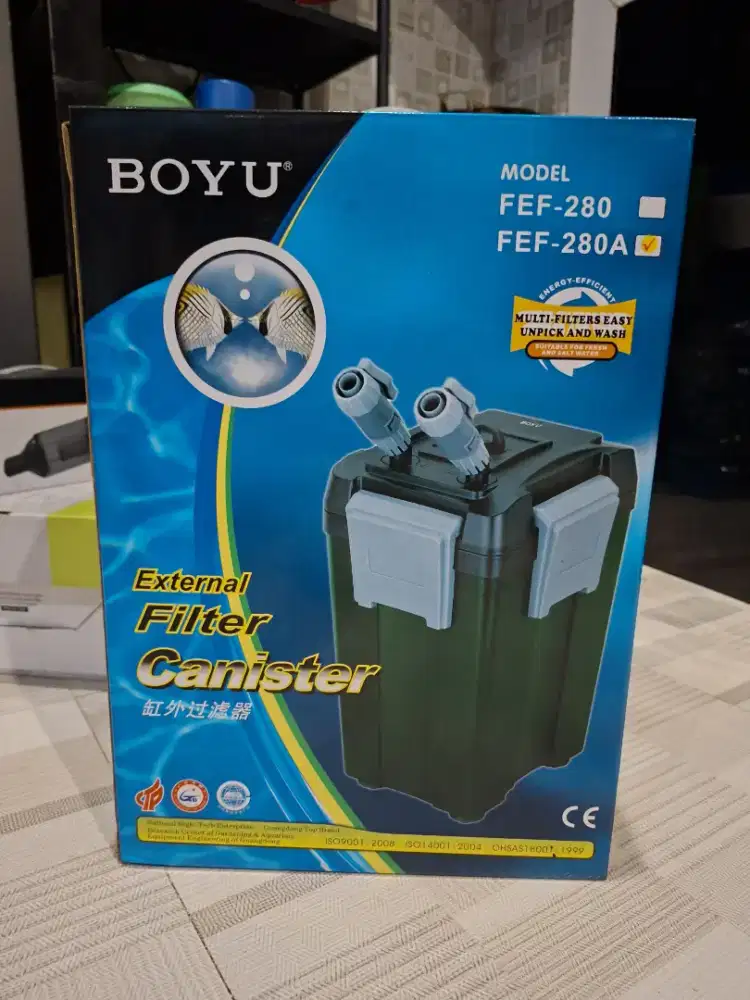 Filter aquarium merk boyu