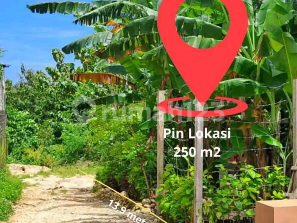 Dikontrakkan Tanah Plot Kecil Sangat Langka Zona Pariwisata