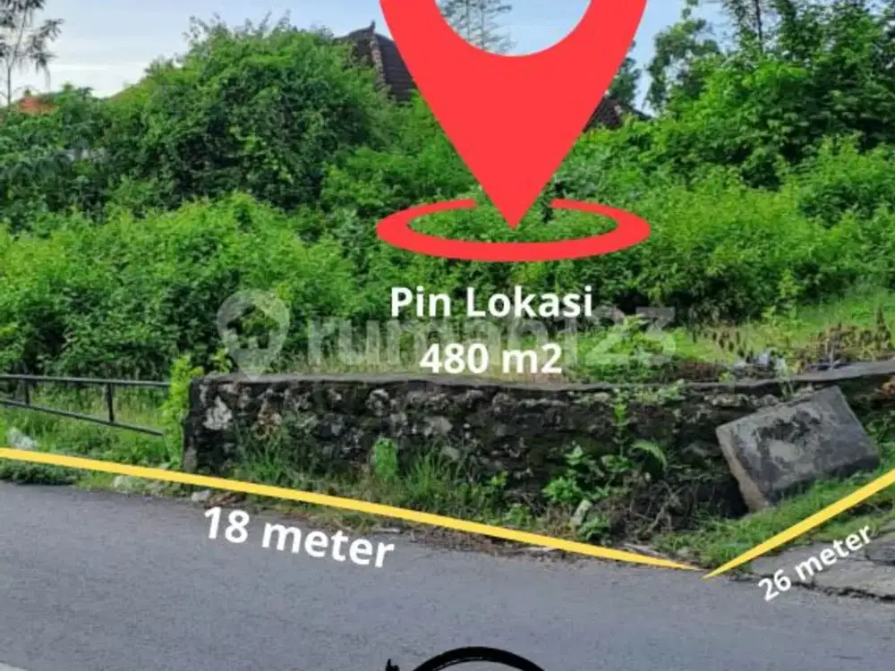 Dikontrakkan Tanah Plot Kecil Sangat Langka