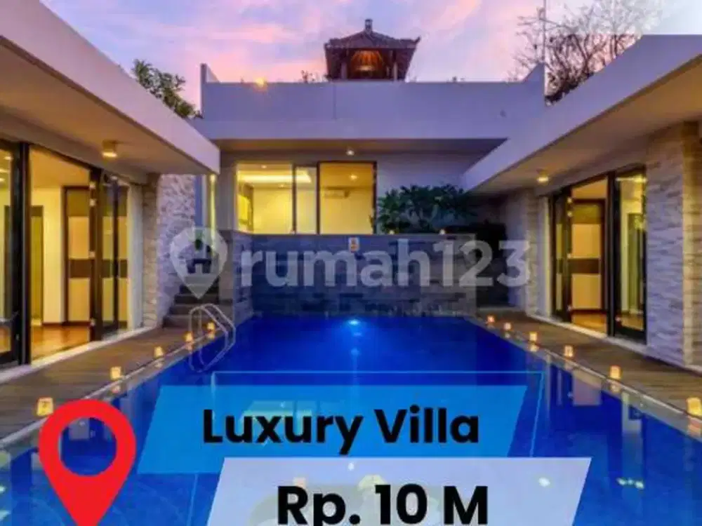 For Sale Villa Modern Style At Nusa Dua Badung Bali