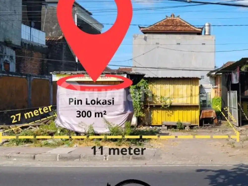 Dijual Tanah Plot Kecil Sangat Strategis di Denpasar