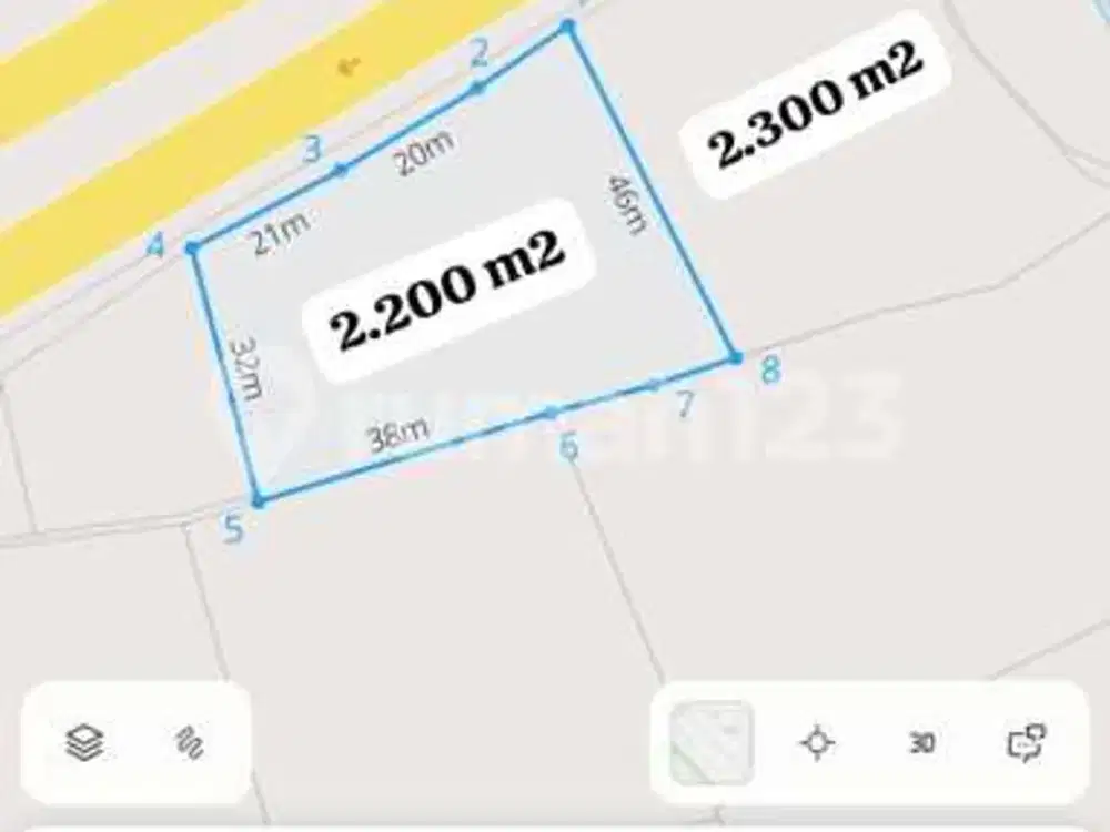 Dijual Tanah Jalan Utama Premium Kawasan Strategis