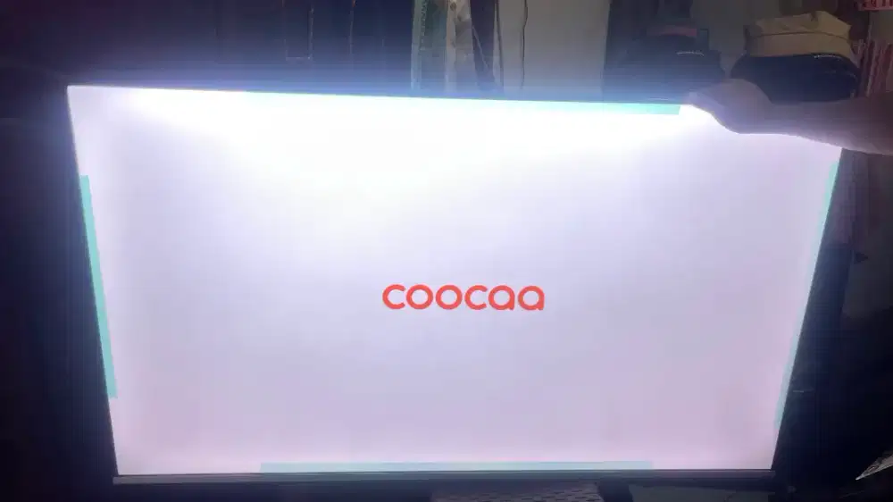 JUAL tv 50in merek coocaa
