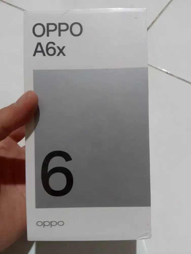Baru Segel Original Oppo A6X ram 8/128gb garansi resmi 1 tahun