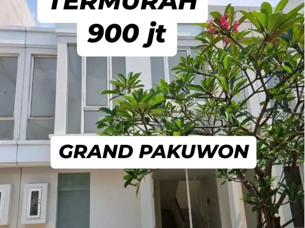 Termurah Rumah 2 Lantai Siap Huni Di Cluster Adelaide Grand Pakuwon, Surabaya Barat