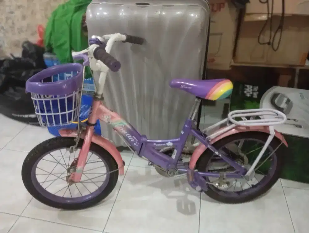 DIJUAL AJA, SEPEDA ANAK CEWEK MSH BGS
