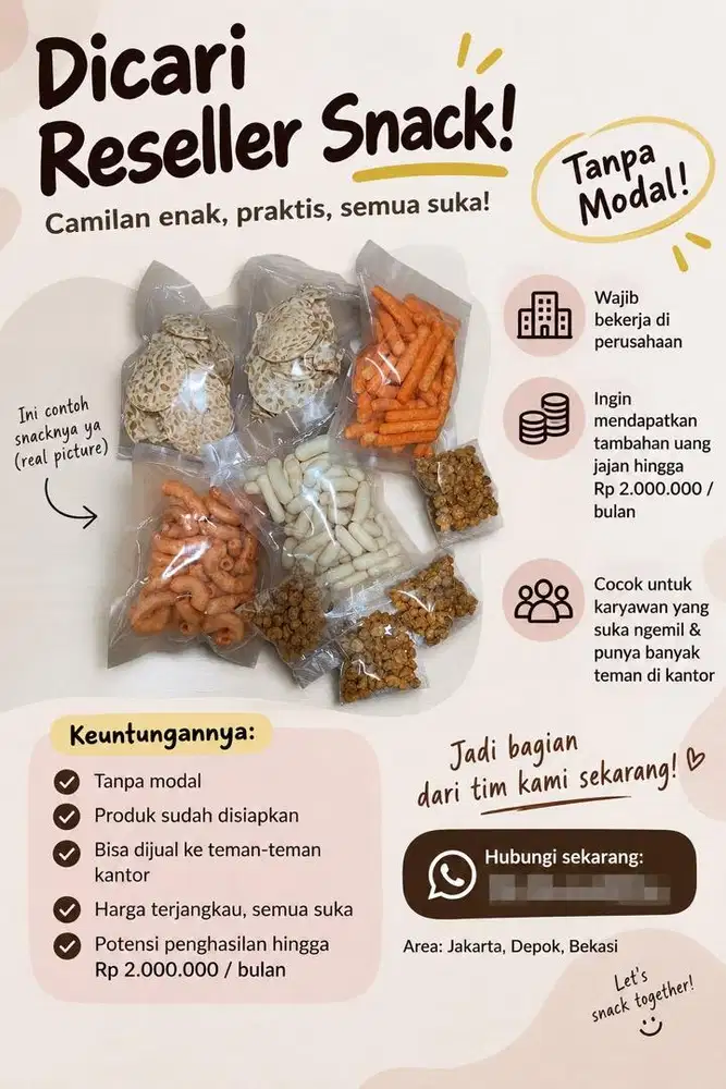 DICARI OFFICE BOY / OFFICE GIRL UNTUK TAMBAH UANG JAJAN