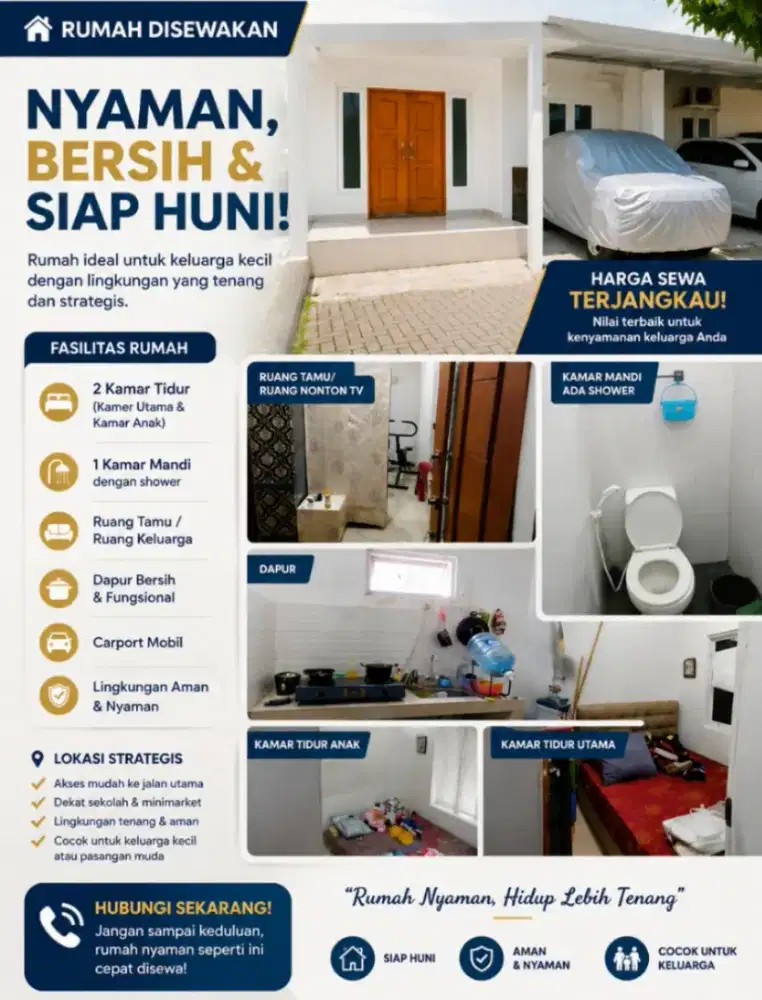 Take over Rumah BU Di dalam GDC Depok belakang Kostrad