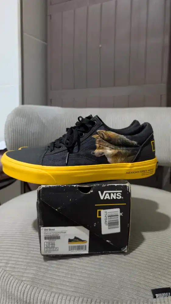 Vans old skoll X national geographic