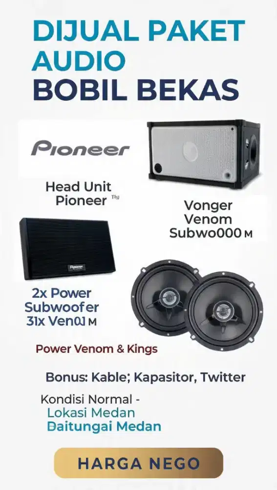 Audio Mobil Bekas