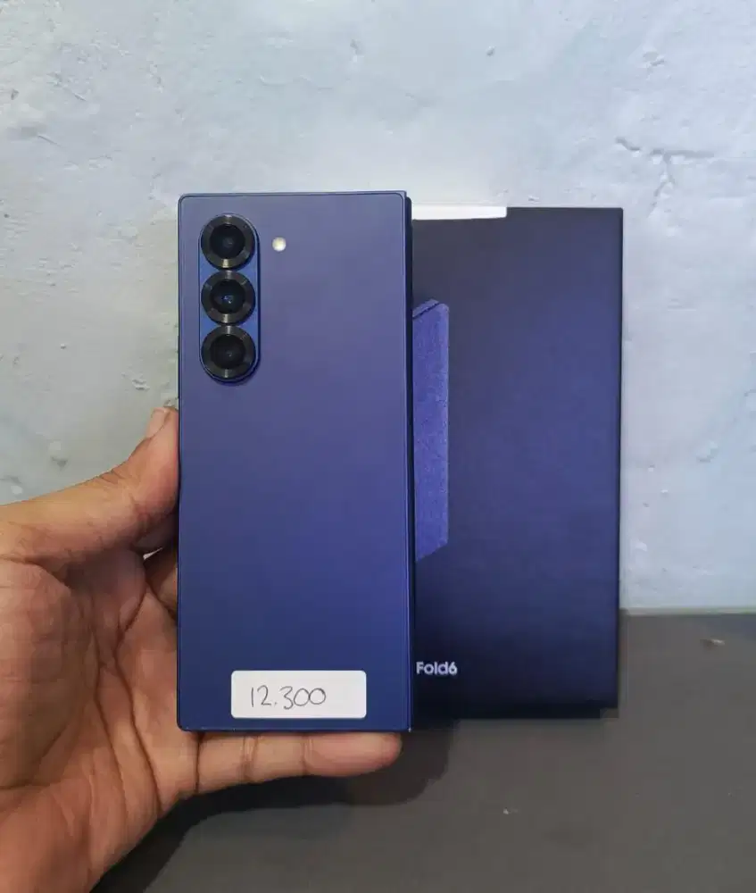SAMSUNG Z FOLD 6 5G RAM 12/256GB ORIGINAL SEIN MULUS NORMAL