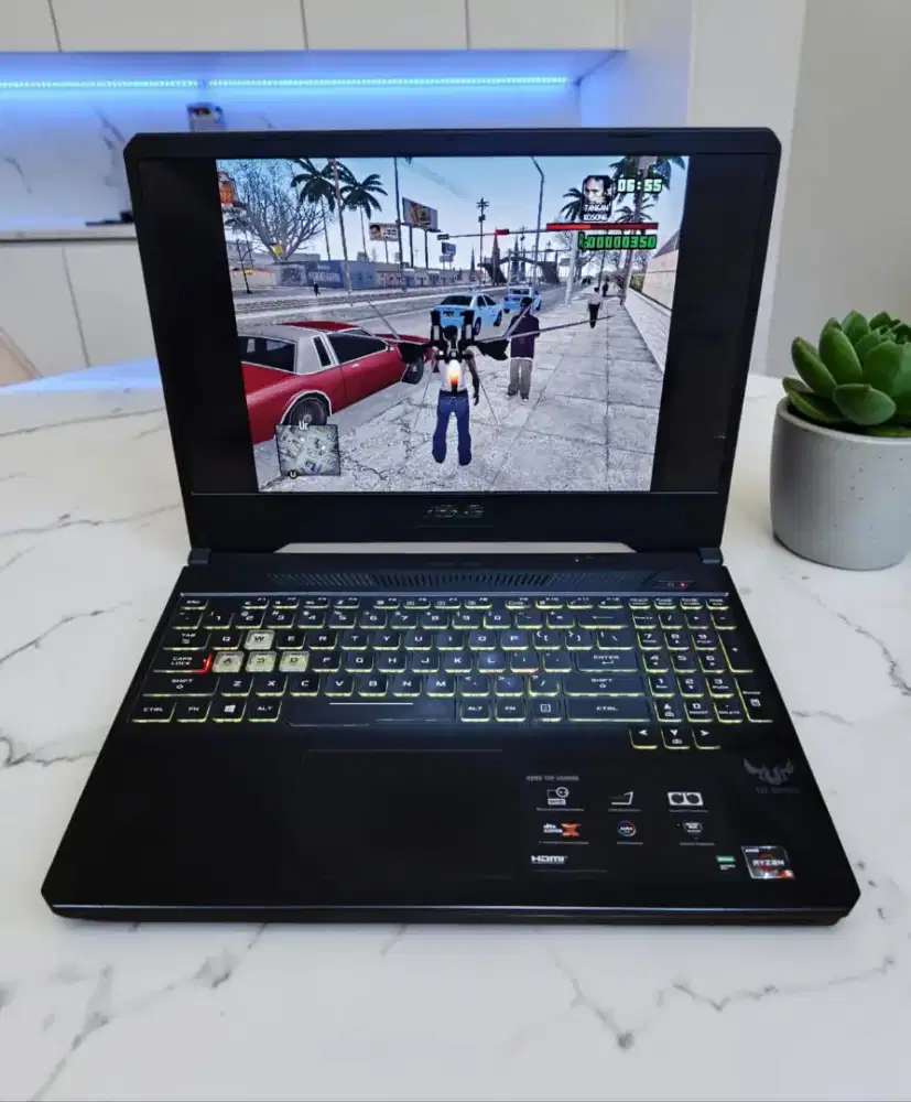 Laptop Asus tuf FX505DD SSD+HDD 1TB FULLSET BOX ORIGINAL siap pakai