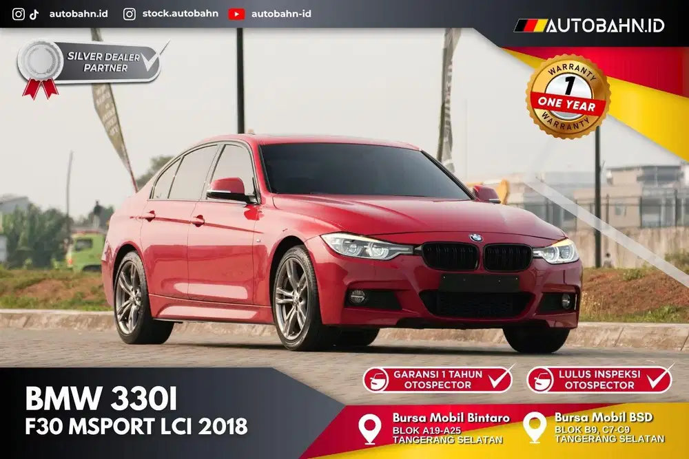 BMW 330i M-Sport Facelift LCI 2018 Melbourne Red! C300 320i cla200