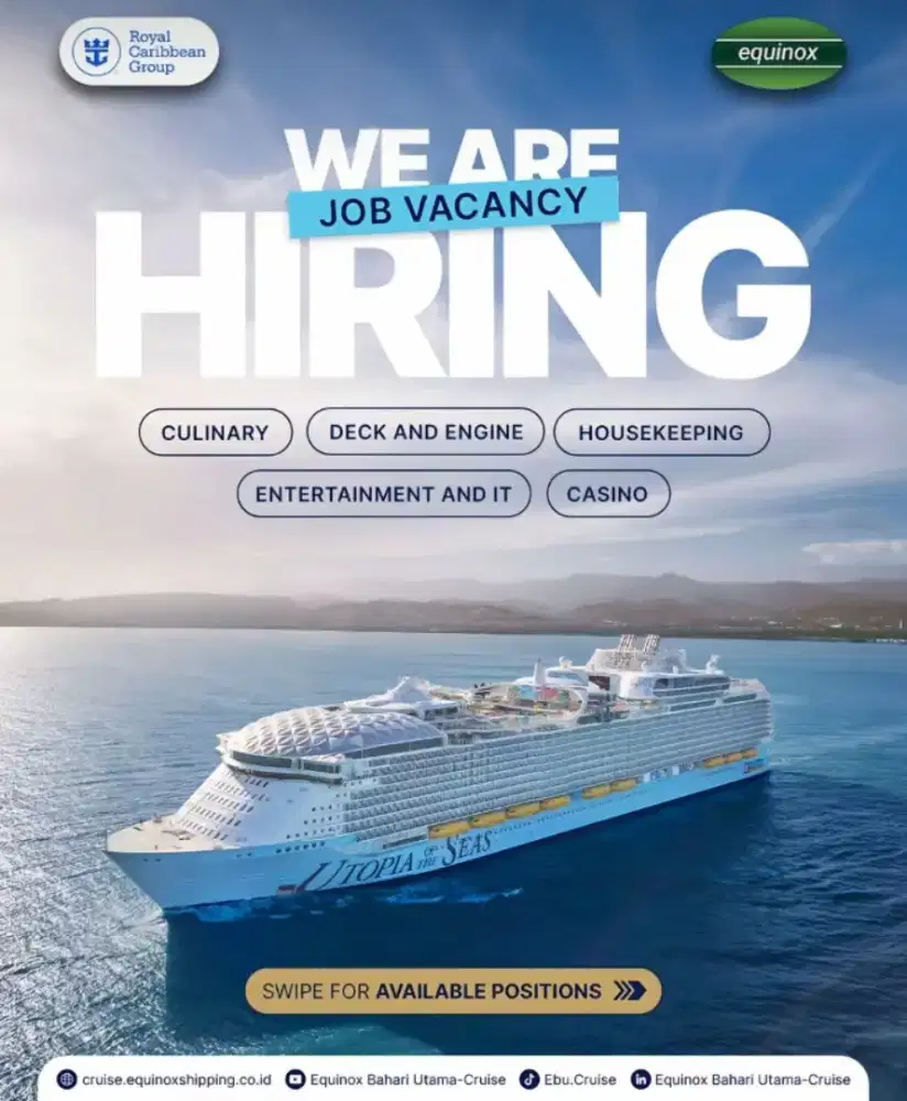 ROYAL CARIBBIAN GROUP IS CALLING