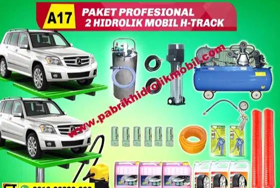 paket 2 hidrolik cuci mobil komplit pakai