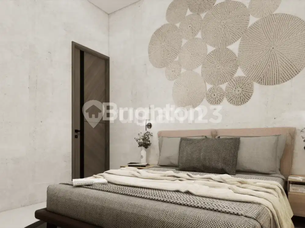 VILLA PREMIUM VIEW SAWAH DI DEKAT JALAN RAYA CANGGU, FULL FURNISHED