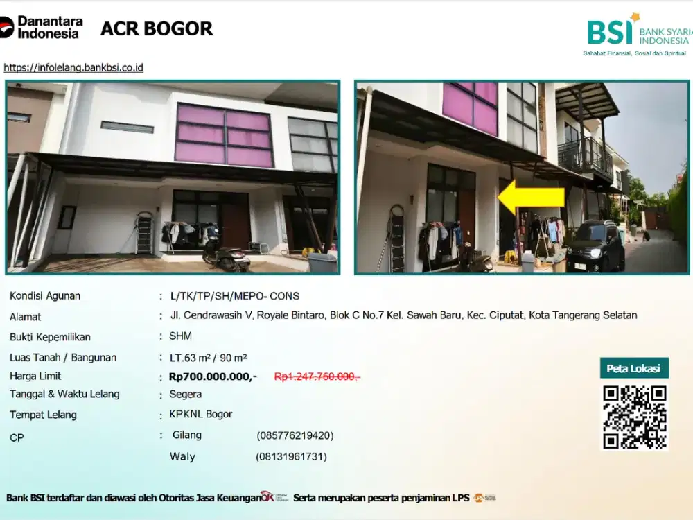 Rumah Mewah Murah di Tangerang Selatan