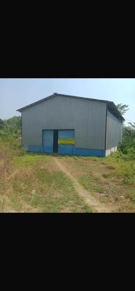 TANAH UNTUK INDUSTRI ATAU PABRIK LOKASI UNTUK INDUSTRI / GUDANG