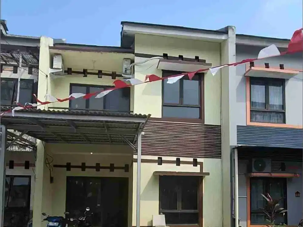Rumah Dijual Siap Huni Dalam Cluster One gate system Bebas Banjir Puri Mutiara Ranco