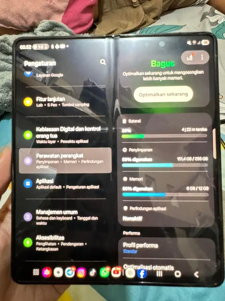 Hp second z fold 4 12/256 GB
