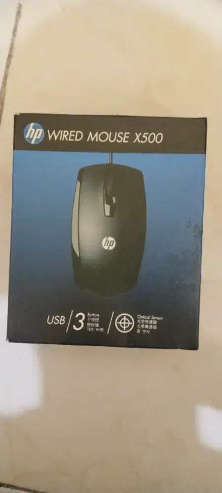 Mouse HP wired x500