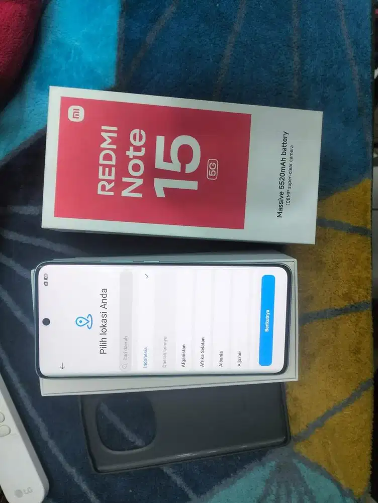 Redmi note 15 5g 8/256 gb full set mulus 99%