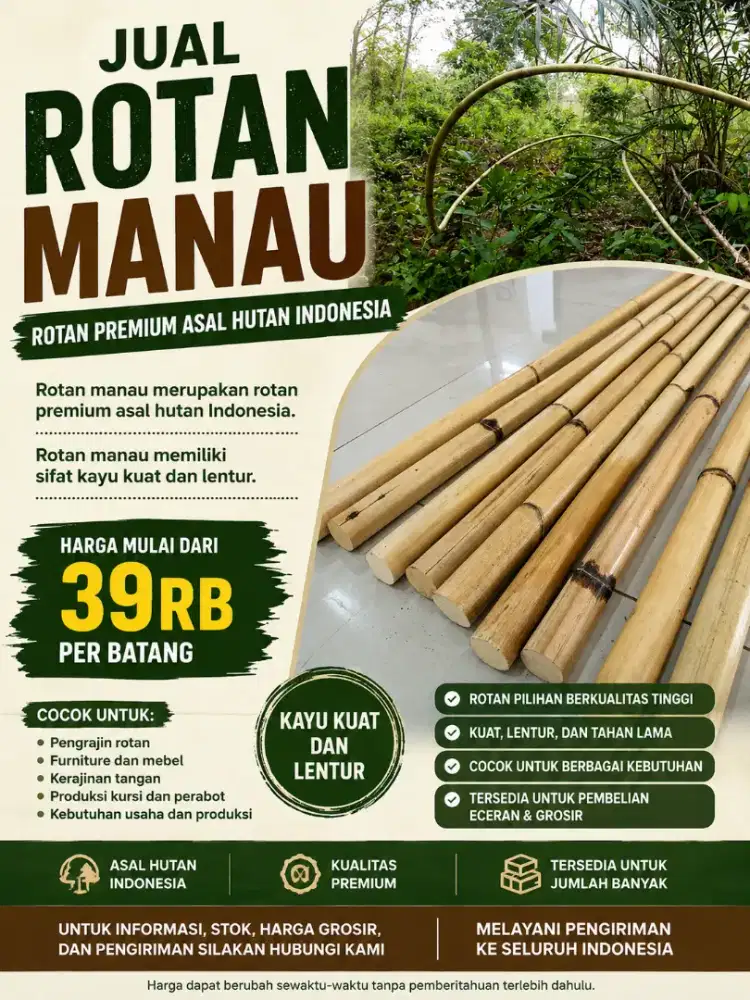 ROTAN MANAU LANGKA