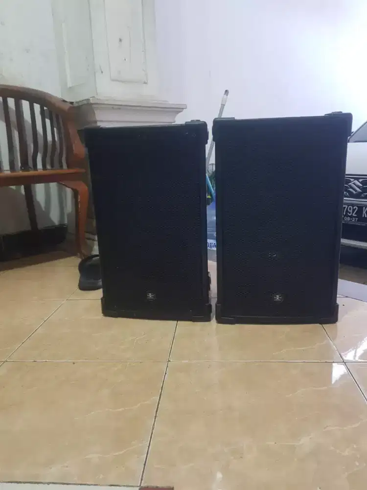 Sepasang speaker pasif 10 inch 2 way