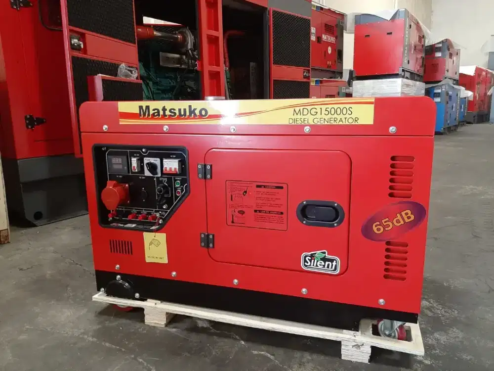Genset silent 15 Kva 20 Kva 30 Kva 40 Kva 50 Kva Diesel 1 dan 3 Phase
