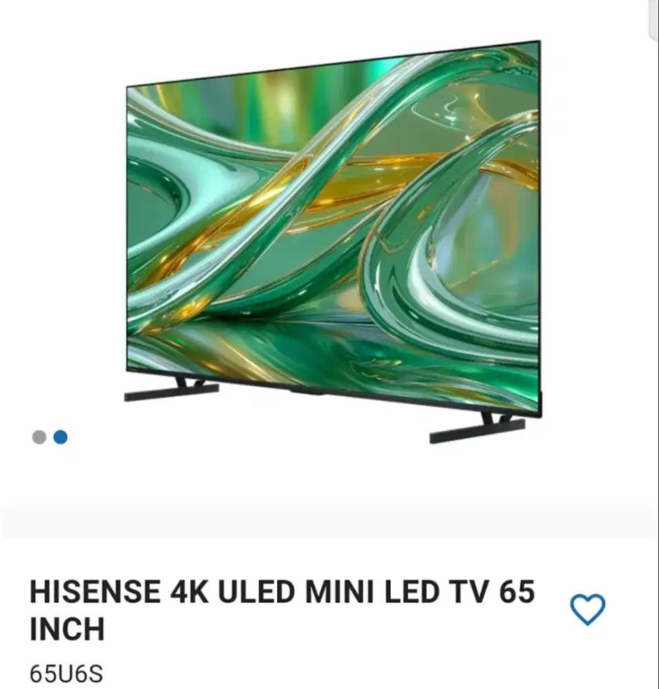 MINI LED TV HISENSE 65 INCH