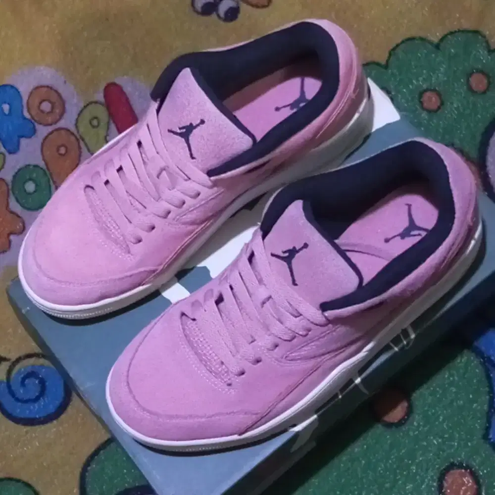 Jordan Flight court Rush pink Bekas pakai sendiri mulus 98%