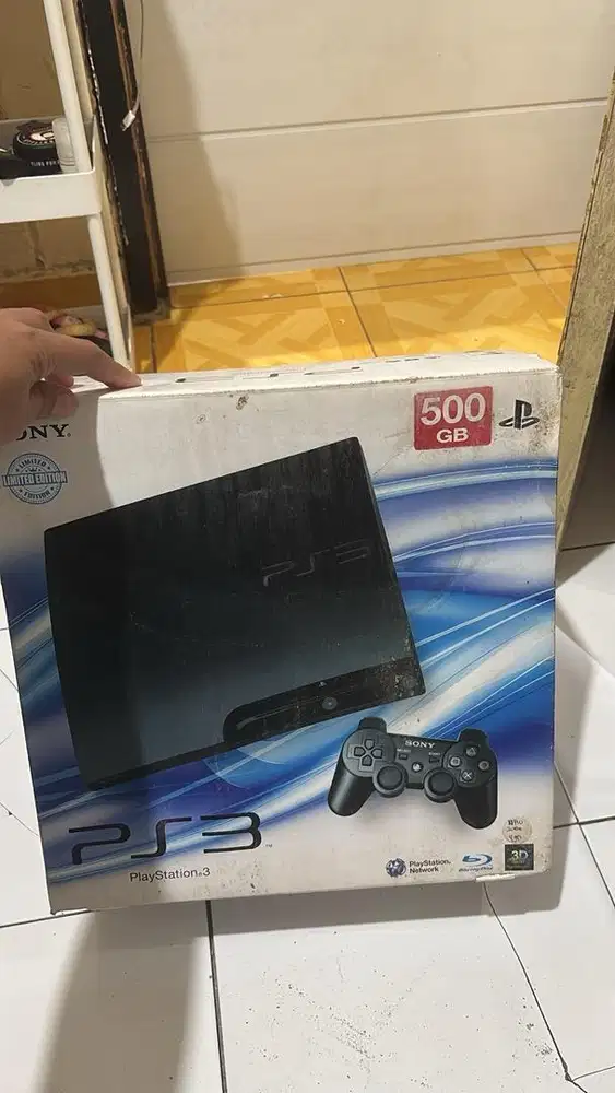 Dijual PS 3 Slim 500 GB