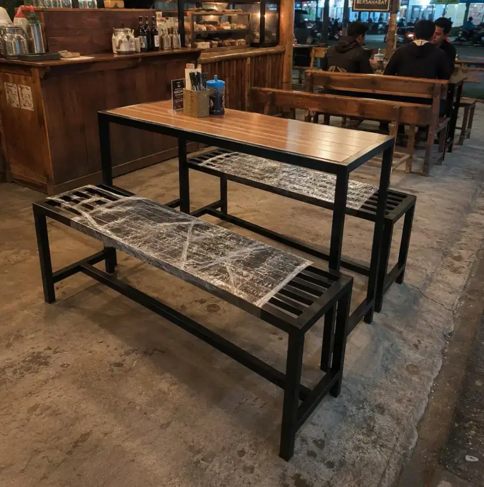 JUAL KURSI BESI MATERIAL KUAT DAN KOKOH SERTA MINIMALIS !!