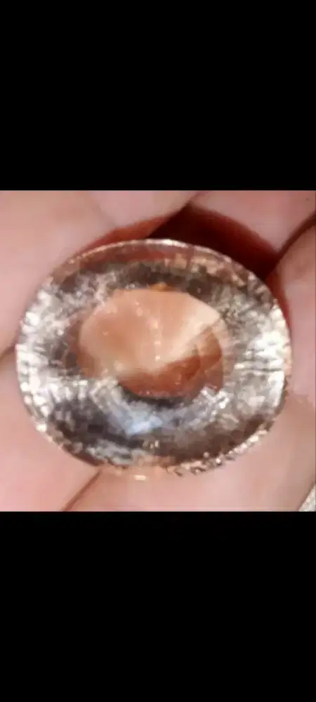 Batu permata light brown topaz jumbo