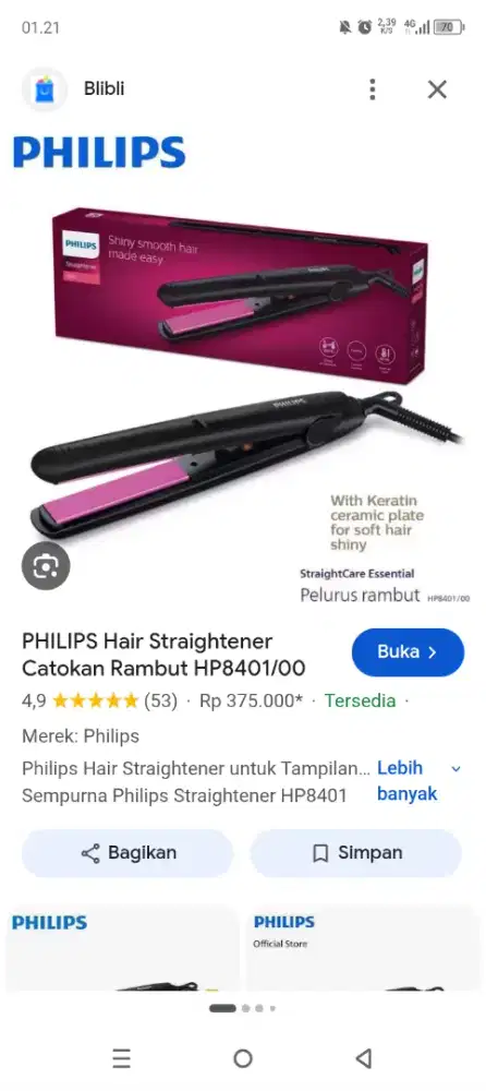 Catokan Philips Nomin BNOB NeGo