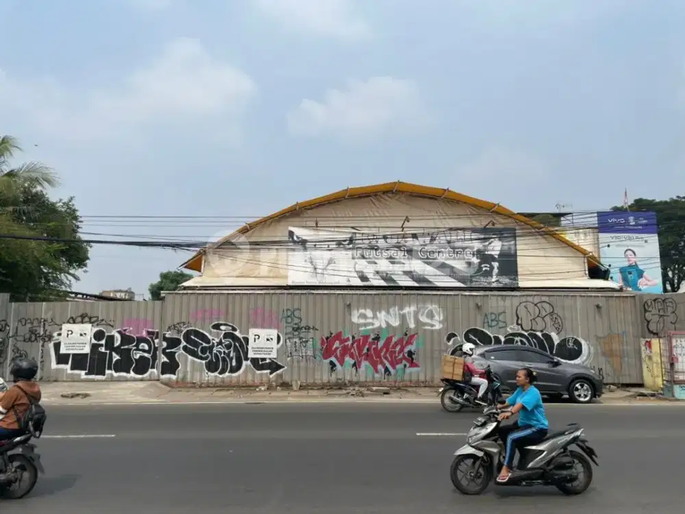 Tanah Komersil Lokasi Strategis Pinggir di Pinggir Jalan Raya Hasyim Ashari Cipondoh, Tangerang