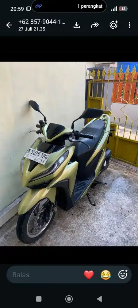 Vario LED new 150 tahun 2018