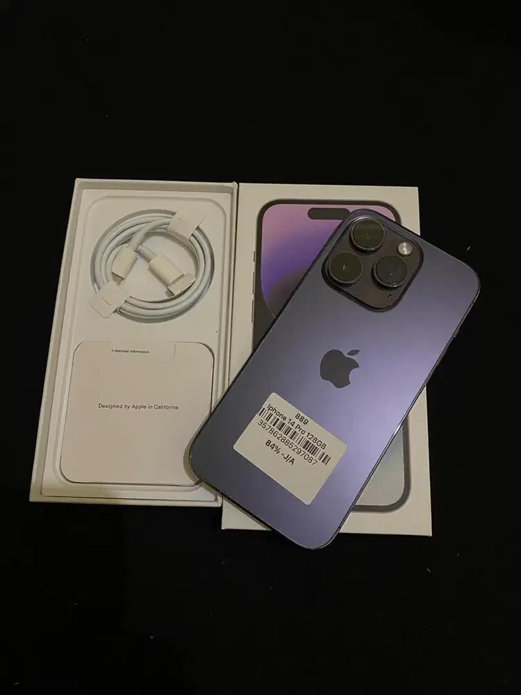 iPhone 14 Pro 128GB inter Fullset