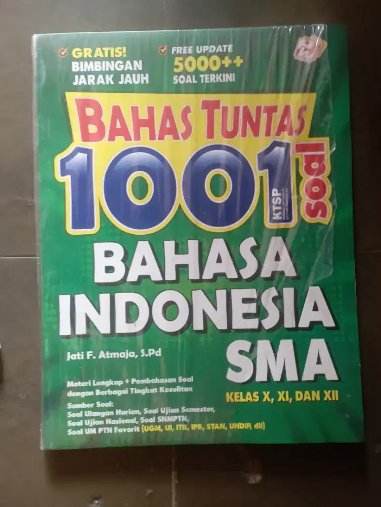 Buku Bahas Tuntas 1001 Soal Bahasa Indonesia SMA Jati F Atmaja S.Pd