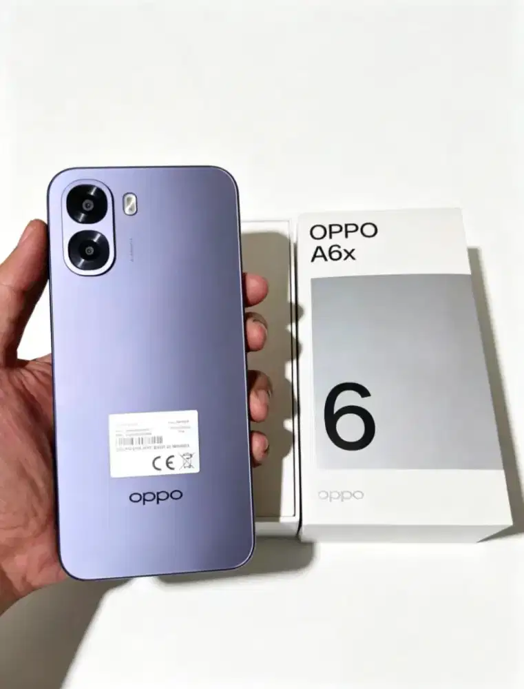 Oppo A6x 6gb/256gb Mulus Fullset