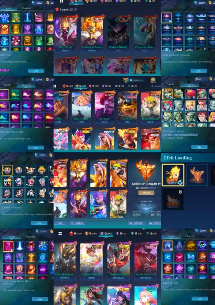 Mobile Legend Juragan IV Tangan Pertama